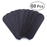 lija de agua numero 60 Papel de lija autoadhesivo Frcolor Repuesto de archivo de pedicura de reemplazo de Sandpapers 60pcs para archivo de raspado de pie de doble cara
