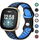 Upeak Sportarmband Kompatibel mit Fitbit Versa 3 Armband/Versa 4 Armband/Fitbit Sense Armband/Sen...
