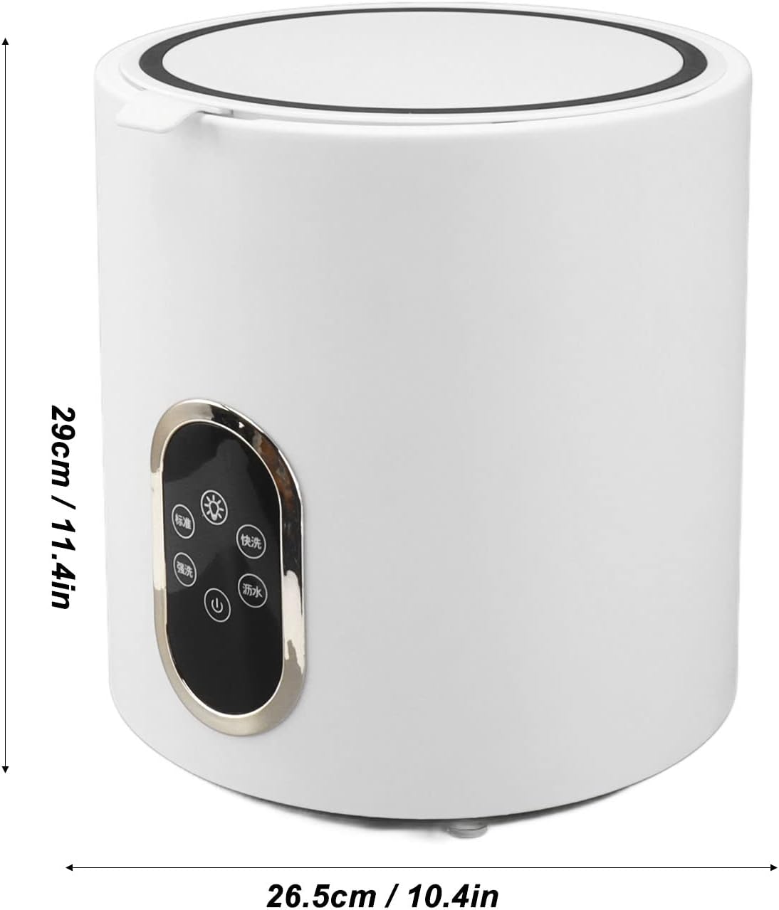 7 Liters Mini Washing Machine, Full Automatic Underwear Washer, Portable Washing Machine for Apartment, Laundry, Camping, RV, Travel, Quiet Operation, Function, Gift Choice