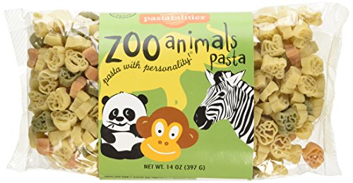 Zoo Animals Pasta 14 oz (Pack of 2)
