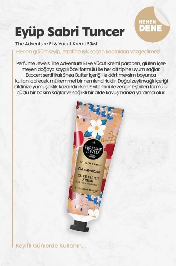 5 AL 4 ÖDE The Adventure El Ve Vücut Kremi 50 Ml ve Rosie