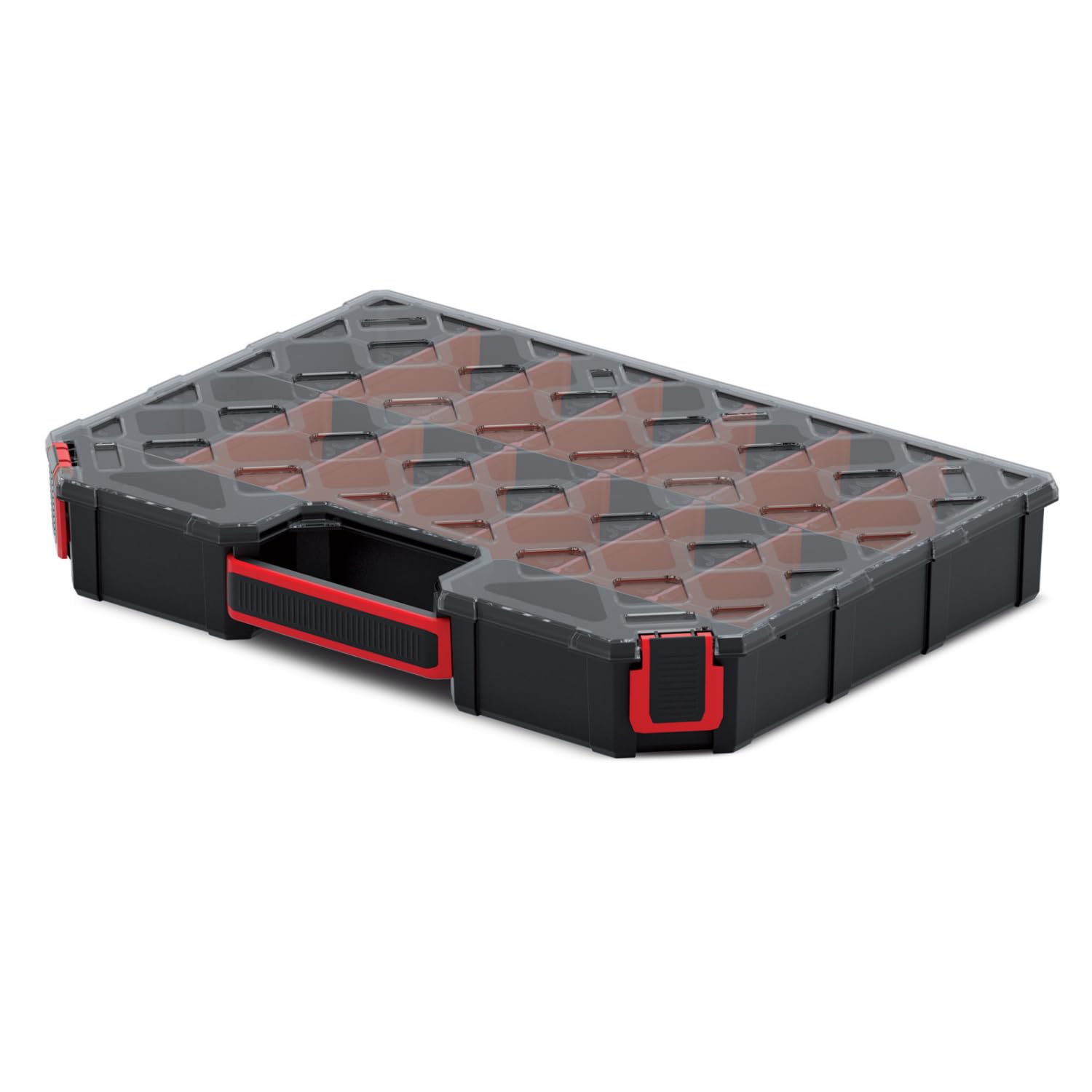 Prosperplast (Medium) Tager Diy Storage Organiser Compartment Parts Cabinet Screws Carry Case Tool Box