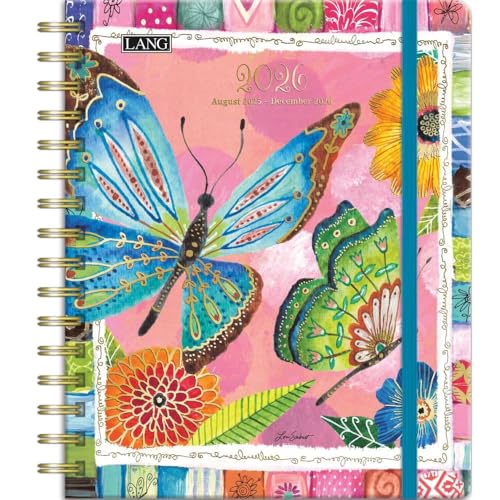 Lang, Happy Life Deluxe 2026 Planner, 6.5'' X 9'', Weekly Calendar with Stapled Binding