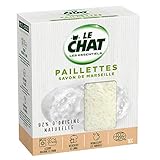 A base de aceite de oliva y coprah (extracto de coco)