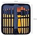 Exerz JH024 Artist Set de Pinceles – 10 Pinceles Profesionales con Cerdas...
