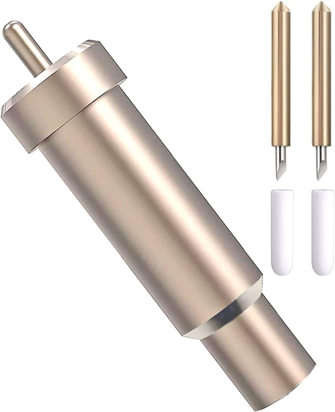 Premium Fine Point Blade with Housing for Cricut Maker, Premium Fine Point Cut Housing with Fine Point Blade Compatible with Cricut Explore Air2/ Air3/ Cricut Maker/Maker 3 (2 Blades Included)