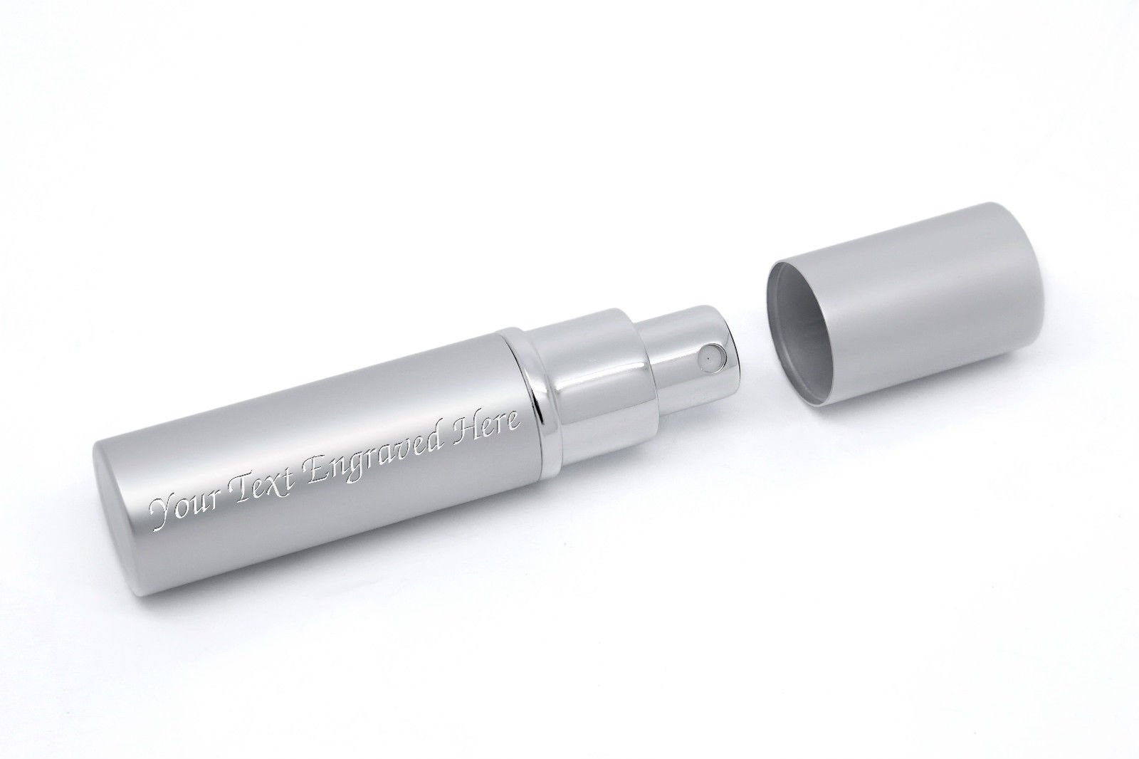 County Engraving Personalised Ladies Silver Perfume Atomiser, Wedding Favour Gift.