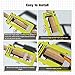 Door Hinge Jig, Door Hinge Mortiser, Router Template Fits for Door Hinges from 3” to 5” Length and Types of Square, Radius 1/4” or Radius 5/8”.