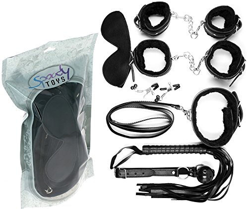 Ensemble complet bondage pour couple accessoires de retenue lit et jeux érotiques