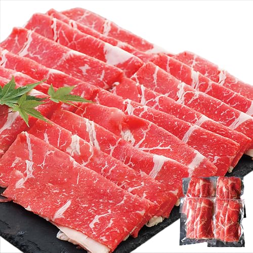 はなが黒牛 すき焼き用 モモバラスライス 約200g 愛媛県 西予市 (約800g(200g×4p))