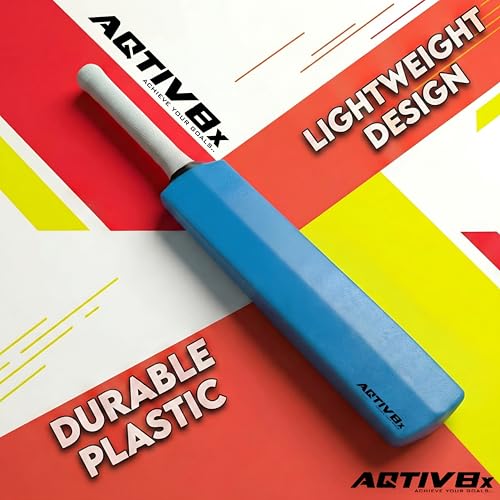Image of Plastic Bat, Hard Plastic Cricket Bat, Tennis Cricket Bat, Turf Tennis Bat Lightweight