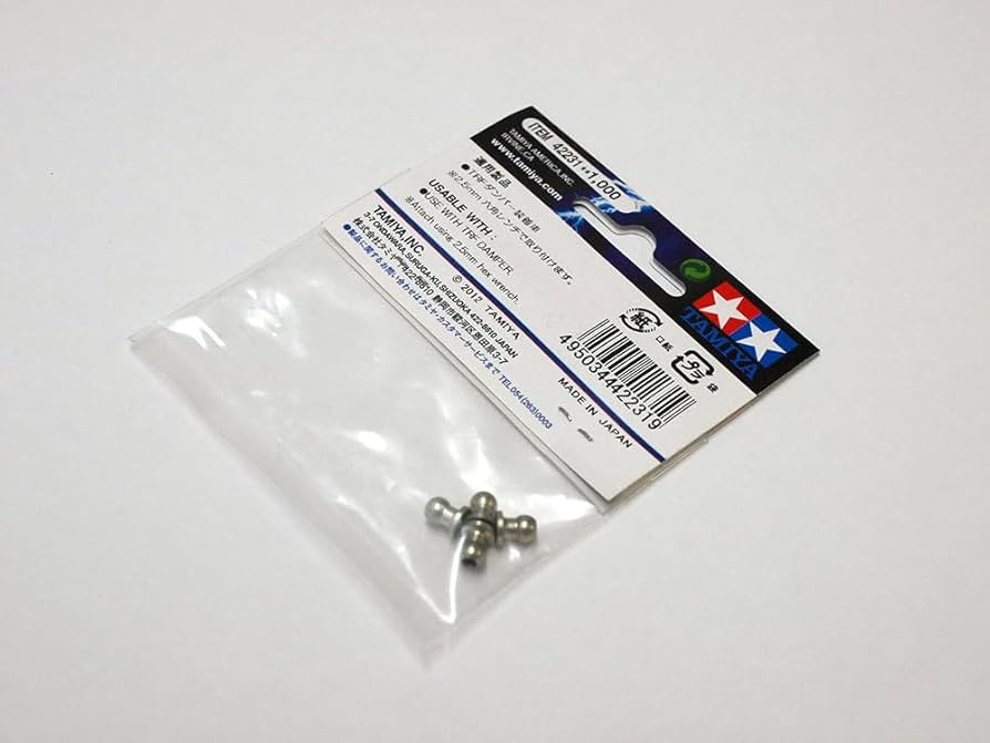 (未使用･未開封品)　タミヤ TRFシリーズ No.131 TRFダンパー用 ピロボールナット (4個) 42231 p1m72rm Amazon | タミヤ TRFシリーズ No.131 TRFダンパー用 ピロボール