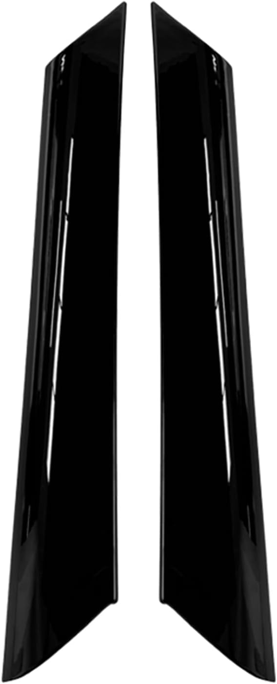 for Toyota Land Cruiser Prado LC250 2024-2025 Black Front Windshield A-Pillar Trim 2pcs Car Accessories (Glossy Black)