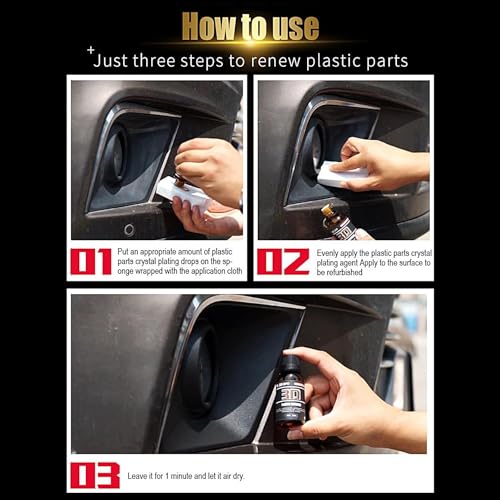 Image of Car Dashboard Polish, Restores Original Finish, UV Blockers Prevent Fading, Revitalizing Coating Agent