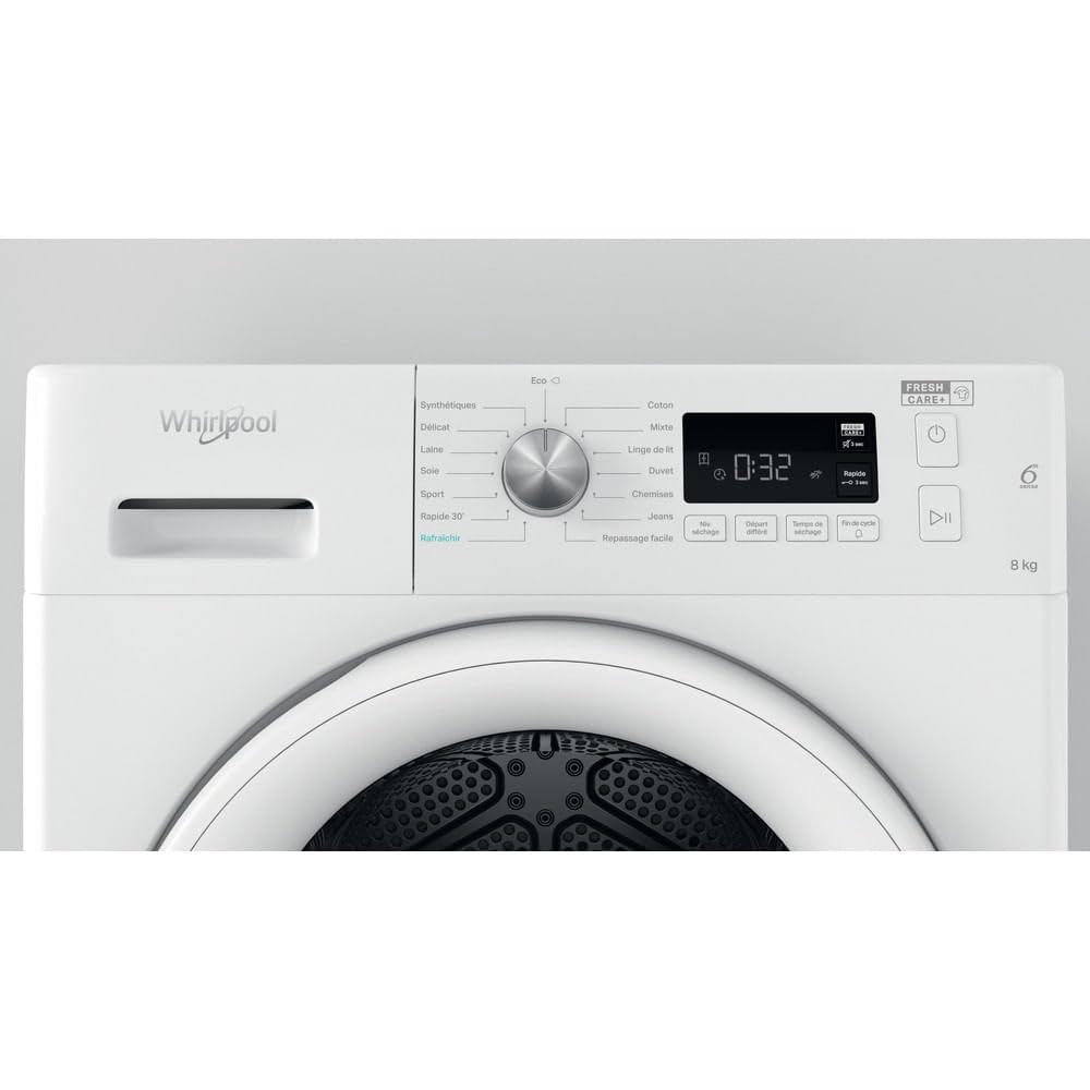 Sèche-linge À Condensation 60cm 8kg Blanc - FFTCM118XBFR