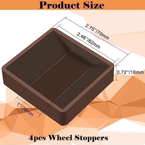 Mejores precios y opiniones de Ruedas para Muebles de silicona para comprar hoy. 17 Imagen adicional