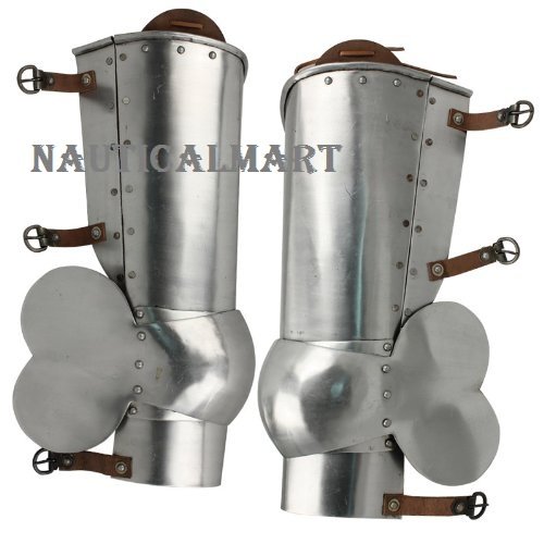 NauticalMart Medieval Italian 15th Century Poleyns Leg Armors