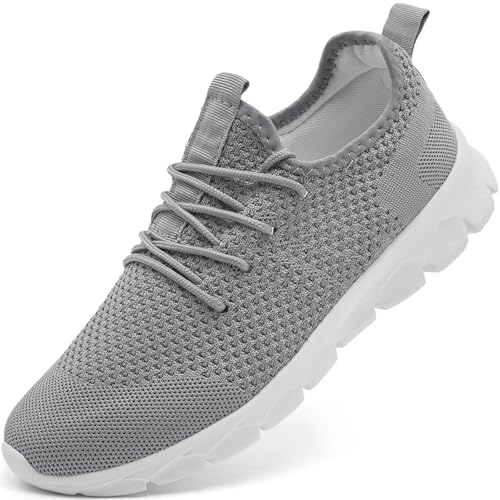 Image of YITUHIO Mens Running Shoes Fashion Sneakers Tennis Walking Shoes Lightweight Athletic Gym Workout Shoes
