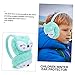NOLITOY Fuzzy Animal Earmuffs Boys and Girls Ear Warmers for Boys and Girls Winter Thermal Cartoon Earmuff