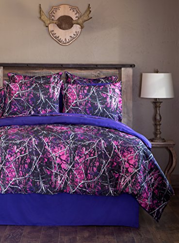 Carstens Muddy Girl Camo 4 Piece Comforter Bedding Set, Queen #TOP1