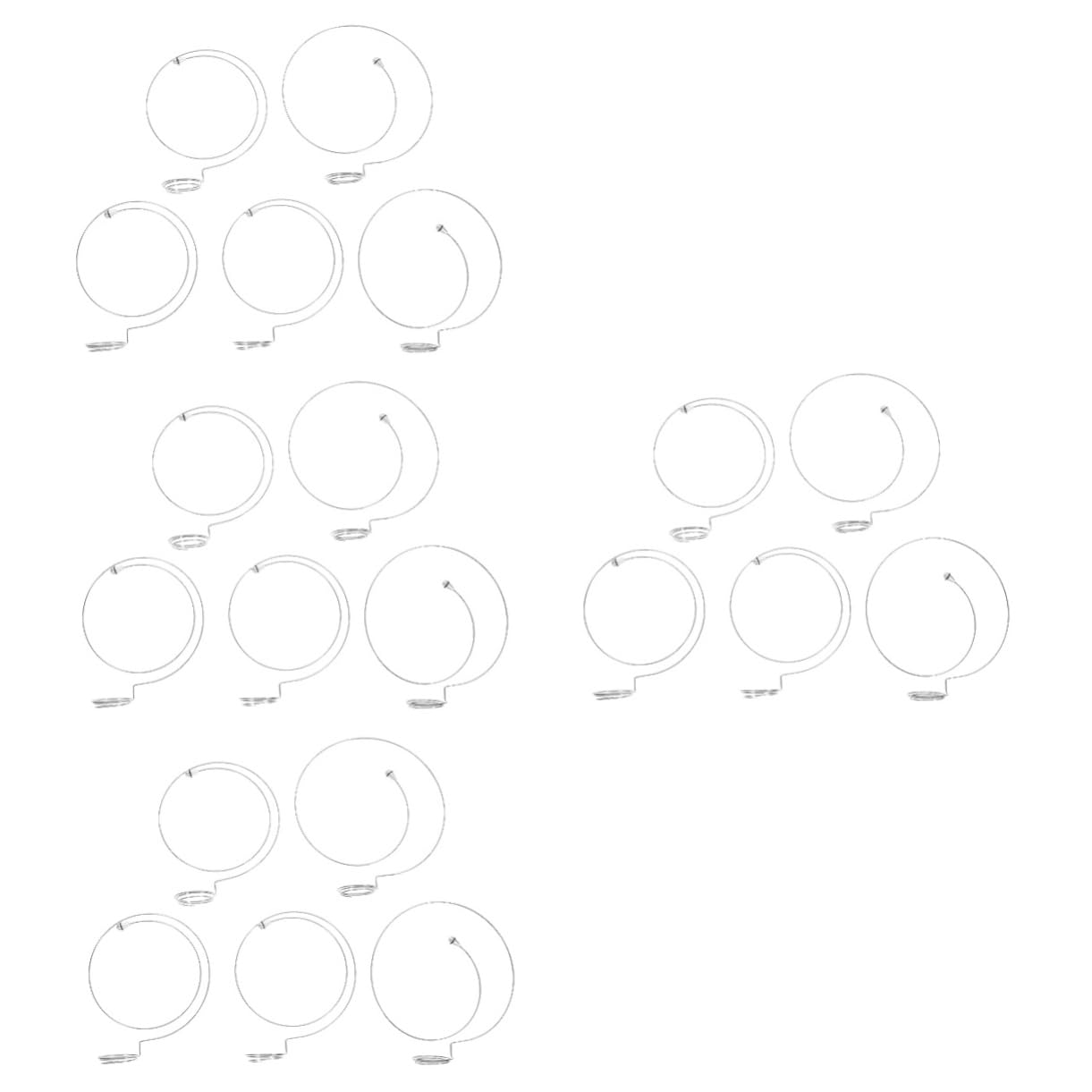 20piezas Soporte Ajustable Para Lupa De Relojero Kit Para Reparación De Relojes Accesorios De Trabajo De Alta Durabilidad Para Operaciones Finas y Almacenamiento Práctico