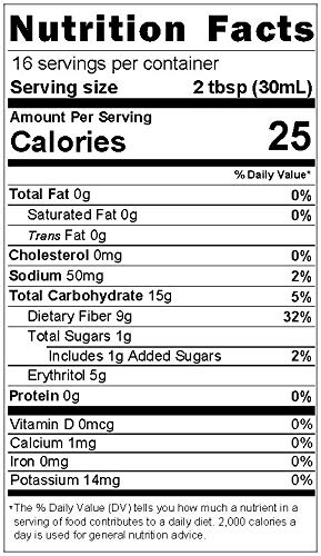 Keto Pancake Maple Syrup by So Nourished - 16 FL OZ - 1g Net Carb, Sugar Free Syrup, Made in USA, Low Calorie, Low Carb, Gluten-Free, Vegan - Thumbnail 6
