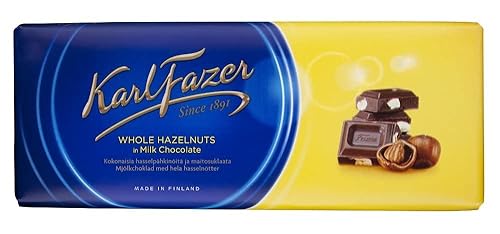 Miniatura 7 de Karl Fazer Chocolate 6.35 oz-7.05 oz (paquete de 10)  Elige 10 barras de 14 sabores de chocolate finlandés
