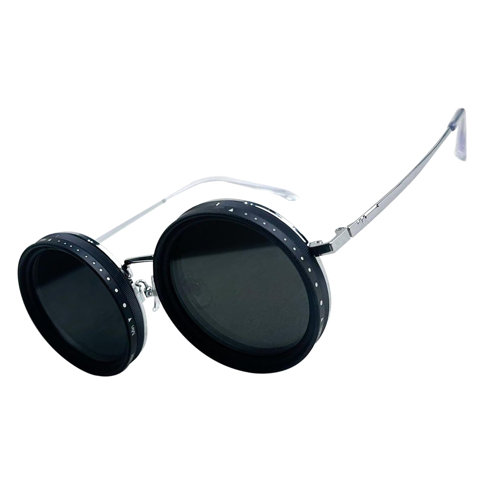 Męskie sportowe okulary przeciwsłoneczne – regulowane polaryzacyjne okulary wędkarskie, zaokrąglone okulary motocyklowe, ochrona przed promieniowaniem UV do jazdy na rowerze, wygodny uchwyt na nos