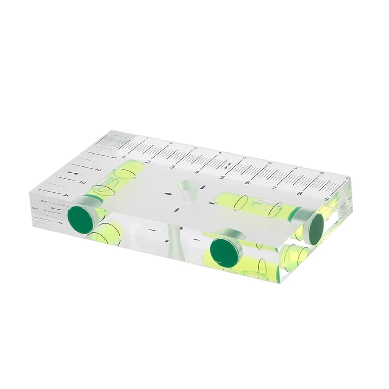 Transparent Rectangular T Level Integrated Small