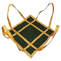 Hangendes Hebenetz aus Nylon und Leinwand, Frachtnetz, Hebeschlingennetz, hängende Ziegelnetztasche, Starke Tragfähigkeit, Hängendes Hebe-Gepäcknetz zum Be- und Entladen von Waren (1 * 1m / 1T)