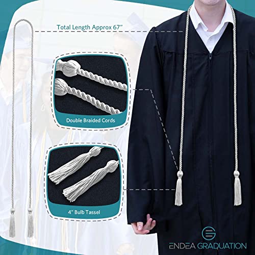 Endea Graduation Single Honor Cord (White) #TOP3