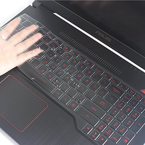 Keyboard Cover for ASUS TUF FX505 FX505GT FX505DT FX705 FX705DY, ROG Strix GL504 GL704 GL704GM GL704GV GL704GW Laptop, ASUS TUF FX505 Keyboard Skin Cover -TPU