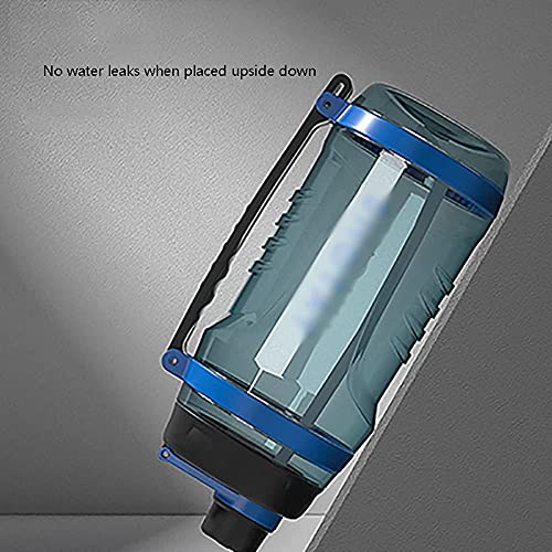 Waterfles Grote waterfles met strosport Waterpot Plastic Waterflessen met Handvat voor Camping Trainingen Outdoor Activity Fles (Capaciteit: 2500ml) - Image 4