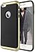 iPhone 6 Plus / iPhone 6S Plus Case, TORUBIA Litchi Stria Anti-Skid Back Dual Layer Drop Protection Shock Absorption Bumper Slim Fit Case for iPhone 6 Plus / iPhone 6S Plus (5.5 inch) - Golden