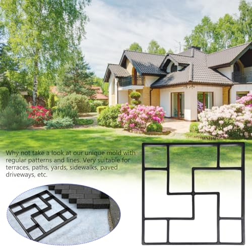 Moldes de cemento para césped y pasarelas exteriores que transforman el diseño de tu patio 7
