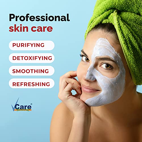 Vcare Whitening Peel Off Face Mask Powder For Skincare| Facial Skin Care Product for Women Smoothing, Moisturizing, Cleansing, Refreshing for Men and Women 30gm Pack of 2 - Image 4