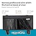 High Road Car Visor Organizer with Secure Zip Pockets, Sunglasses Holder and Clear Registration and Insurance Pocket - Heavy Duty Straps Fit Most Car, SUV and Truck Visors