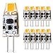 Produktbild JAUHOFOGEI 10er G4 LED COB Lampen, 12-24V AC DC Glühbirne, 1w ersetzt 10w Halogenlampen, Warmweiß 2800K, Nicht Dimmbar, Mini Leuchtmittel Birne, G4 Einbaustrahler