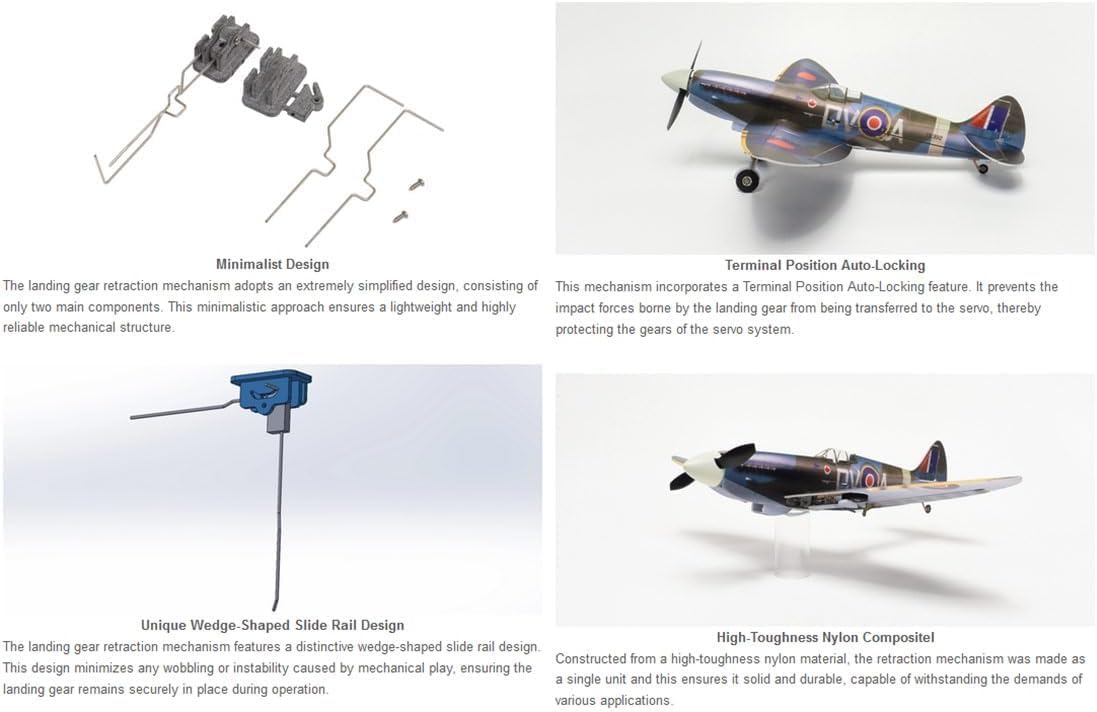 Mini zdalny dron samolotowy dla dorosłych, wieloprotokołowy zdalnie sterowany dron ze stałopłatem, start/lądowanie jednym klawiszem, 5-kanałowy pilot zdalnego sterowania 2,4 GHz, dla dorosły