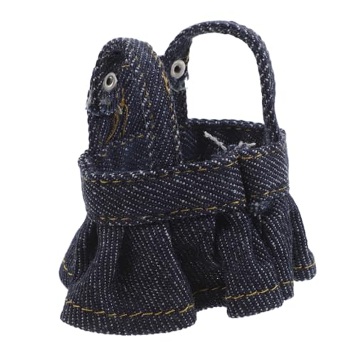 DIYEAH Falda Vaquera De Reemplazo para Muñecas Accesorio De Ropa para Muñecas para Juguetes De Peluche y Actividades De Infantil