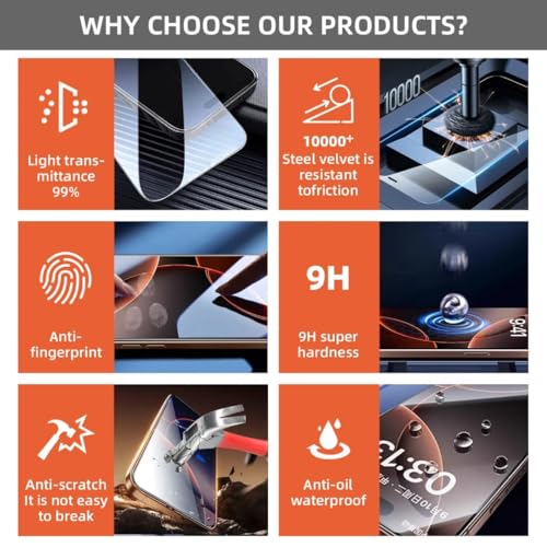 Image of 9H Tempered Glass Screen Protector for OnePlus Ace 3V - Anti-Scratch, HD Clear, Bubble Free, White Edge | Pack of 10