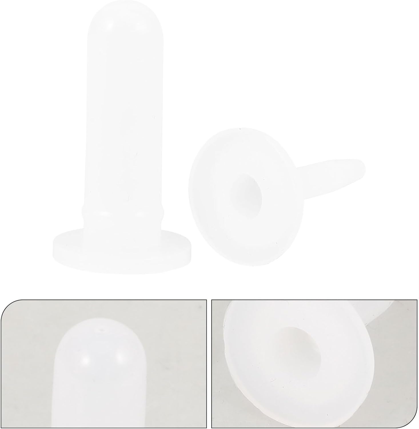 YARNOW 10pcs Silicone Pet Feeding Nipples Puppy Milk Feeder Nursing Bottle Nipples for Kitten Dog