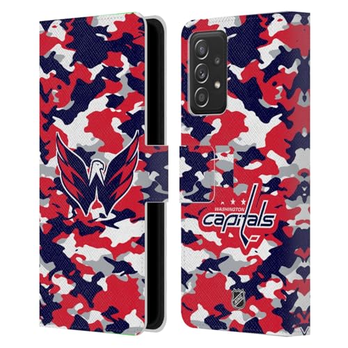 Coque Capitals Washington Samsung A53 5G étui portefeuille NHL
