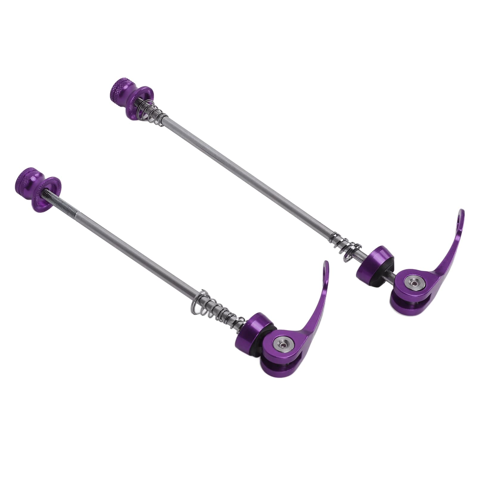 Bicycle Hub Bearing, Durable Bike Quick Release Skewer Lever for Mountain Bike for Cycling Road(Purple)