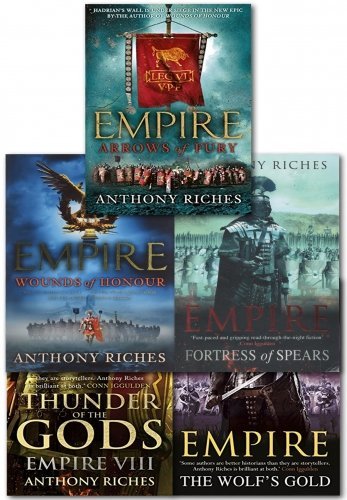 Roman Empire Series Collection 5 Books Set By Anthony Riches by Anthony ...