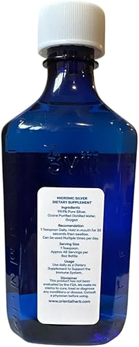 Miniatura 2 de Suplemento dietético Micronic Silver 8oz 27ppm