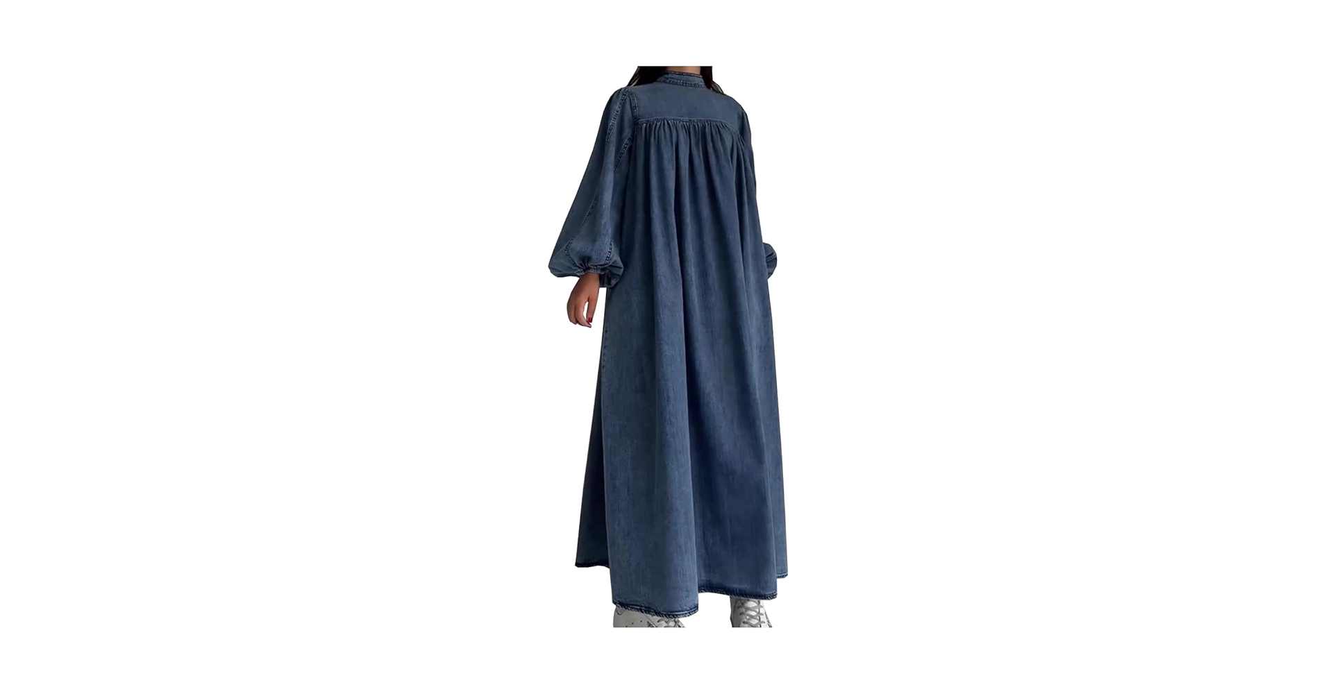 【&lovehelloさま専用】Blue DenimApron Dress &lovehelloさま専用】Blue DenimApron Dress Denim Shirt Dress