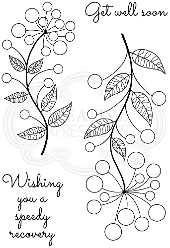 Woodware Clear Stamp Set-Bubble Hopping Robins, 4 in x 6 in