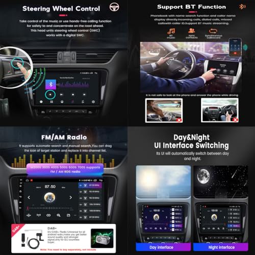 Autoradio Bluetooth Ford Focus 2012 2013 Écran Tactile Carplay Android - 6