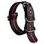 BLack-Red-X Band BLack Buckle